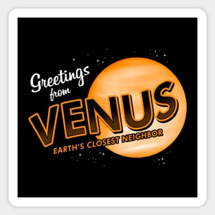 Greetings from Venus Sticker